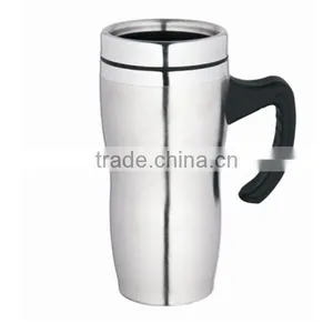 Clear 16oz Insulated Stainless Steel Tumbler LS Eplus thumbnail-1