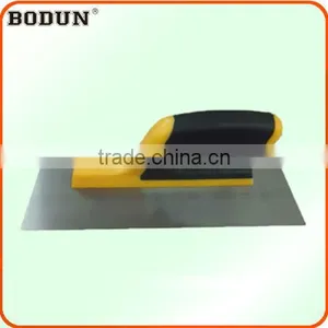 G1021-1 PT-5702 Stainless Steel Notched Trowel With Rubber Handle thumbnail-1