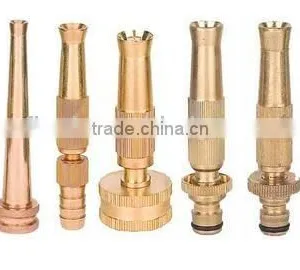3 Inch( 3.5 Inch,4 Inch)brass Garden Twist Nozzles Adjustable Spray Straight Water Jet to Hollow Spray thumbnail-1
