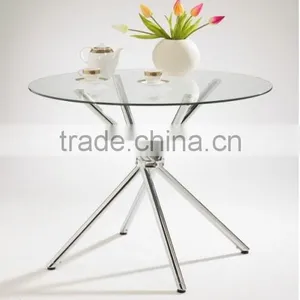 Modern Coffee Table,stainless Steel Round Massage Table,glass Dining Table thumbnail-2
