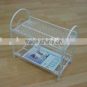 50-3 2-tier Book Storage Shelf Rack thumbnail-1