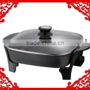 Mini Electric Non-stick Frying Pan Griddle Fan thumbnail-1