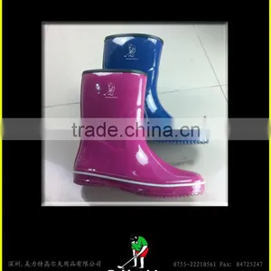 Women's Skerry Vinter Shiny Golf Rain Boot Grass Boot Garden Rubber Boot thumbnail-1