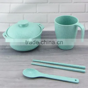 New Product Food Grade Wheat Straw Tableware Bowl thumbnail-3