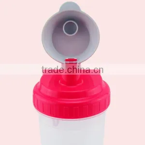 400ML Professional Custom Logo Plastic Sport Water Bottle With Handle thumbnail-5