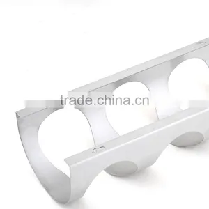 Wholesale Stainless Steel 4 Bottle Wine Racks thumbnail-3