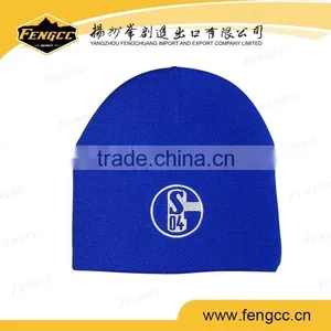 Winter Snow Hat Football Team Sport Acrylic Knit Beanie Embroidery Logo thumbnail-1
