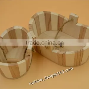 Wooden Baskets of 3pcs thumbnail-3