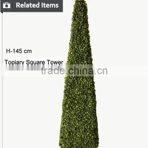OEM Artificial Boxwood Classical Topiary Combination Landscape Garden Decoration thumbnail-3