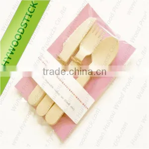 Biodegradable Disposable Wooden Cutlery ,Disposable Bamboo Cutlery thumbnail-2