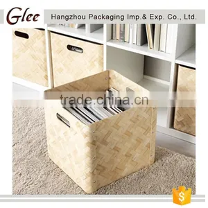 Elegant Superior and Useful High Quality Woven Bamboo Box thumbnail-1