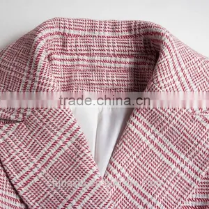 Latest Fashion Stye Single Breasted Women Dress Wool Coat for Winter thumbnail-4