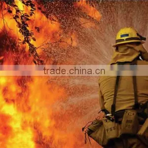 Protective Fabric Fireman Uniform Fireproof Waterproof Anti-static Cotton Fabric thumbnail-2
