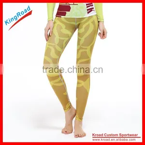 Women's Spandex Fitness Running Tights/capris thumbnail-1