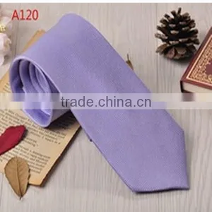 Plain Color Fashion Silk Necktie for Men thumbnail-1