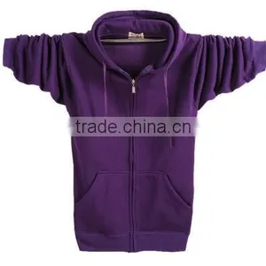 Zipper Plus Bonnet Blouses Male and Fat Plus-size Cardigan Fleece Men With Hood Long Fatty Sport Coats thumbnail-3