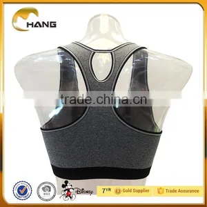 Custom Brand Seamless Padded Yoga Bra Top Sexy Cheap Wholesale Sports Bra thumbnail-5