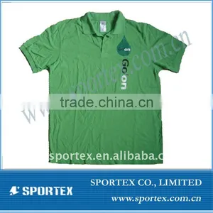 Green 100% CottonMen's Polo Shirt / Short Sleeve Cotton Polo Shirt for Men/ Golf Shirt for Mens thumbnail-1