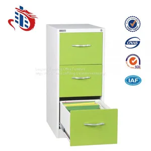 China Manufacturer 3 Drawers Office Steel Filing Cabinet thumbnail-5