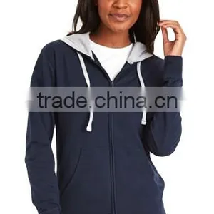 Next Level Apparel Unisex French Terry Zip Hoody - 60% Cotton, 40% Polyester French Terry Fleece and Comes With Your Logo thumbnail-1