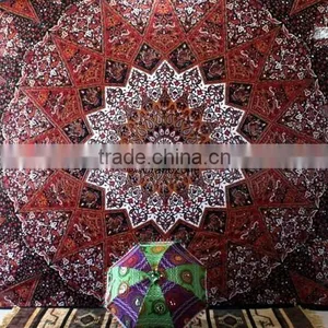 Hippie Tapestry Mandala Tapestry Wall Hanging thumbnail-2