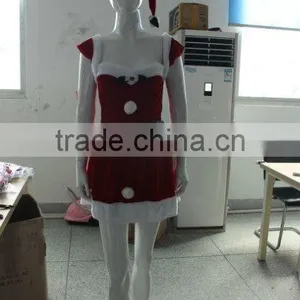 Walson Clothes Apparel Sexy Santa Costume DELUXE Mrs Christmas Outfit Fancy Dress thumbnail-1