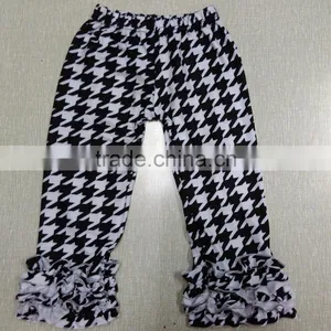 Sew Sassy Icing Legging Houndstooth Ruffle Pants Wholesale Icing Pants thumbnail-1