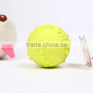 Colorful Bite Resistant Ruber Dog Tooth Cleaning Ball Toy, Dog Chewing Ball thumbnail-6