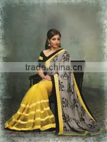 Desire Delicate Designer Sarees Images Collections thumbnail-1