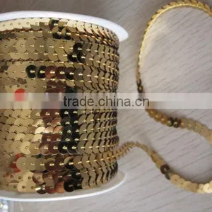 Line Chain Sequin PET Sequins Chain Roll Line Sequin Roll thumbnail-6