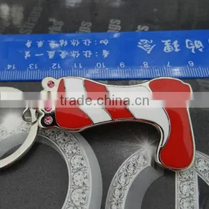 Promotion Custom Metal Foot Keychain thumbnail-1