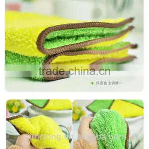 Hot Sale Colorful Microfiber Softtextile Kitchen Towel For Dish Cloth thumbnail-1