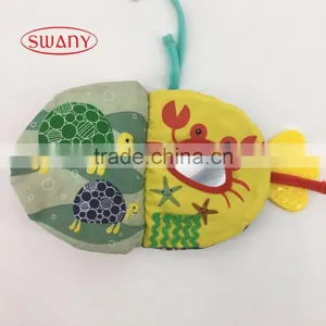 Educational Fancy Fabric Book Cloth Book Baby Toys OEM thumbnail-2