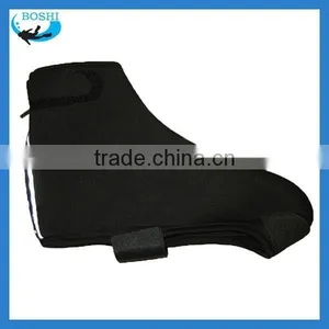 Reflective Zipper Cycling Booties Overshoes Neoprene and PU thumbnail-2