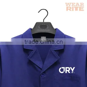Custom Printing OEM Blue Cotton Gown thumbnail-2