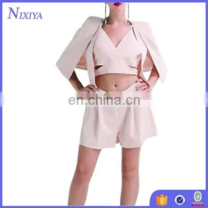 Wholesale Fancy Lady Shorts Two Pieces thumbnail-1