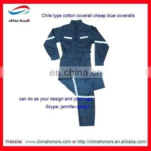 NEW Spain Type Cheap Blue Coveralls/overall Safety Workwear thumbnail-3