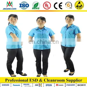 NEW Design ESD Smock, Short Sleeve,Poly/cotton Anti Static Smock thumbnail-1
