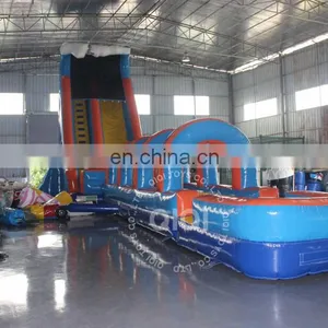 Long Inflatable Water Jumping Slide for Adult and Kids thumbnail-3