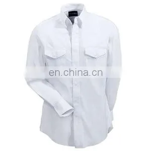 Men's Twill Uniform Shirt/work Shirt/OEM Working Uniform Shirts for Mens and Womens thumbnail-1