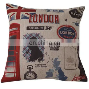 Fashion Custom Decorative Home Sofa Linen Digital Printing Blank Cushion Cover thumbnail-1