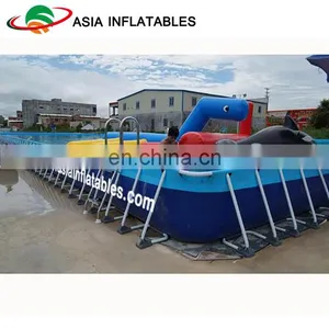 Popular CE Certificate Metal Frame Pool, Swimming Pool Equipment thumbnail-1