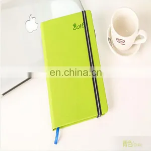 2018 Wholesale Customized Colorful Notepad OEM A4/A5/A6 pu Leather Notebook Logo Printing With Elastic Band thumbnail-3