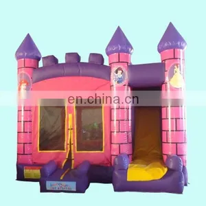 Amazing Inflatable Pinky Princess Castle Combo thumbnail-1