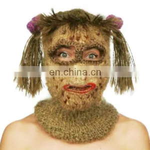 Funny Design Ski Knitting Hat thumbnail-2
