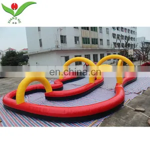 Mini Kids RC Car go Kart Racing Sport Game Inflatable Race Track thumbnail-1
