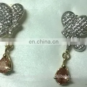 Cz Earrings Jewelry Manufacturer, Cz Chandelier Jewellery Exporter thumbnail-5