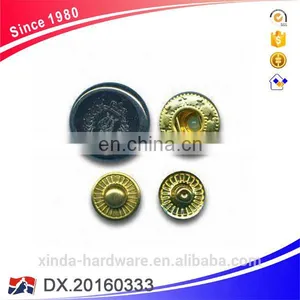 Brass Plain Snap Button Press on Garments thumbnail-2