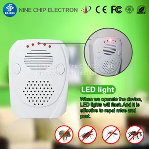 Electronic Cockroach Bug Dispeller Ultrasonic Pest Mouse Repeller thumbnail-3