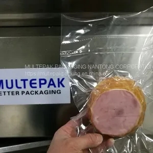 Multepak Automatic Conveyorized Belt Band Vacuum Packaging Machine for Meat Sausage Dates thumbnail-3